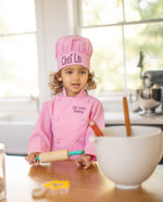 Pink Kid's Chef Costume