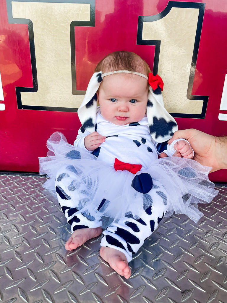 Baby Dalmatian Costume Girly