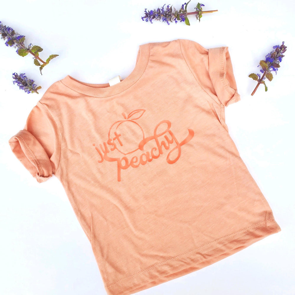 Just Peachy Kid's T Shirt