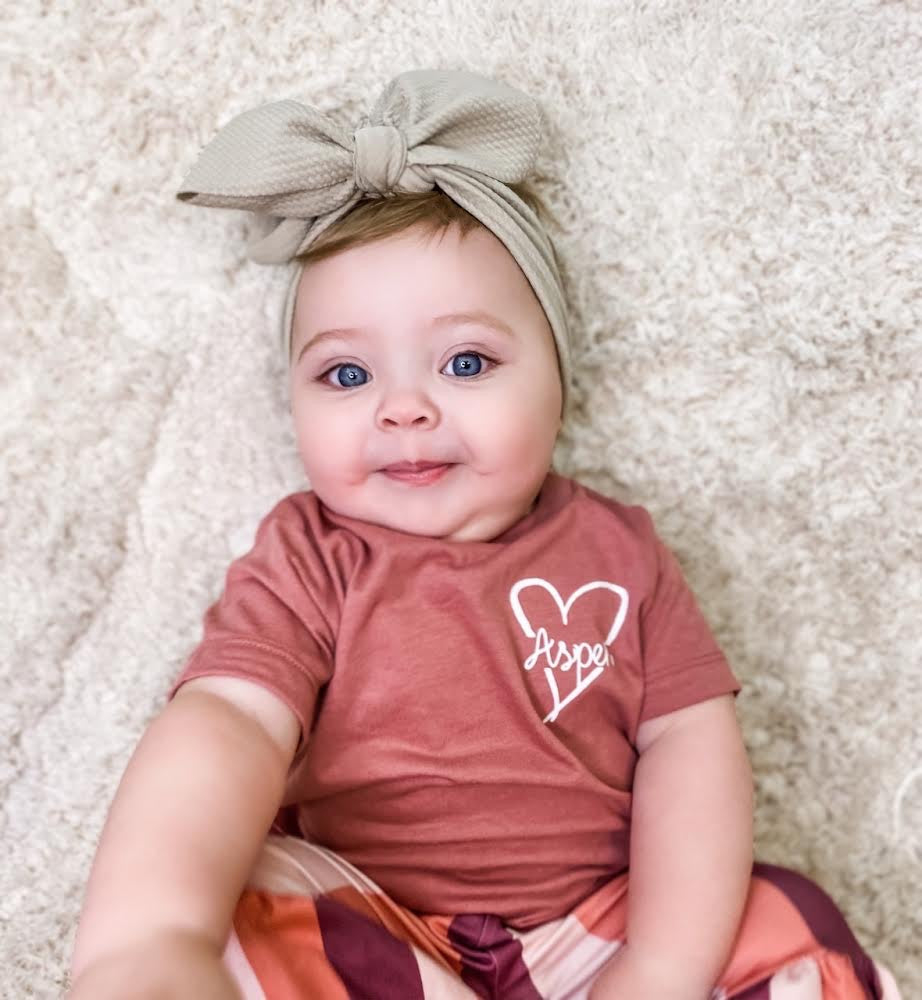 Personalized Heart Tee Shirt