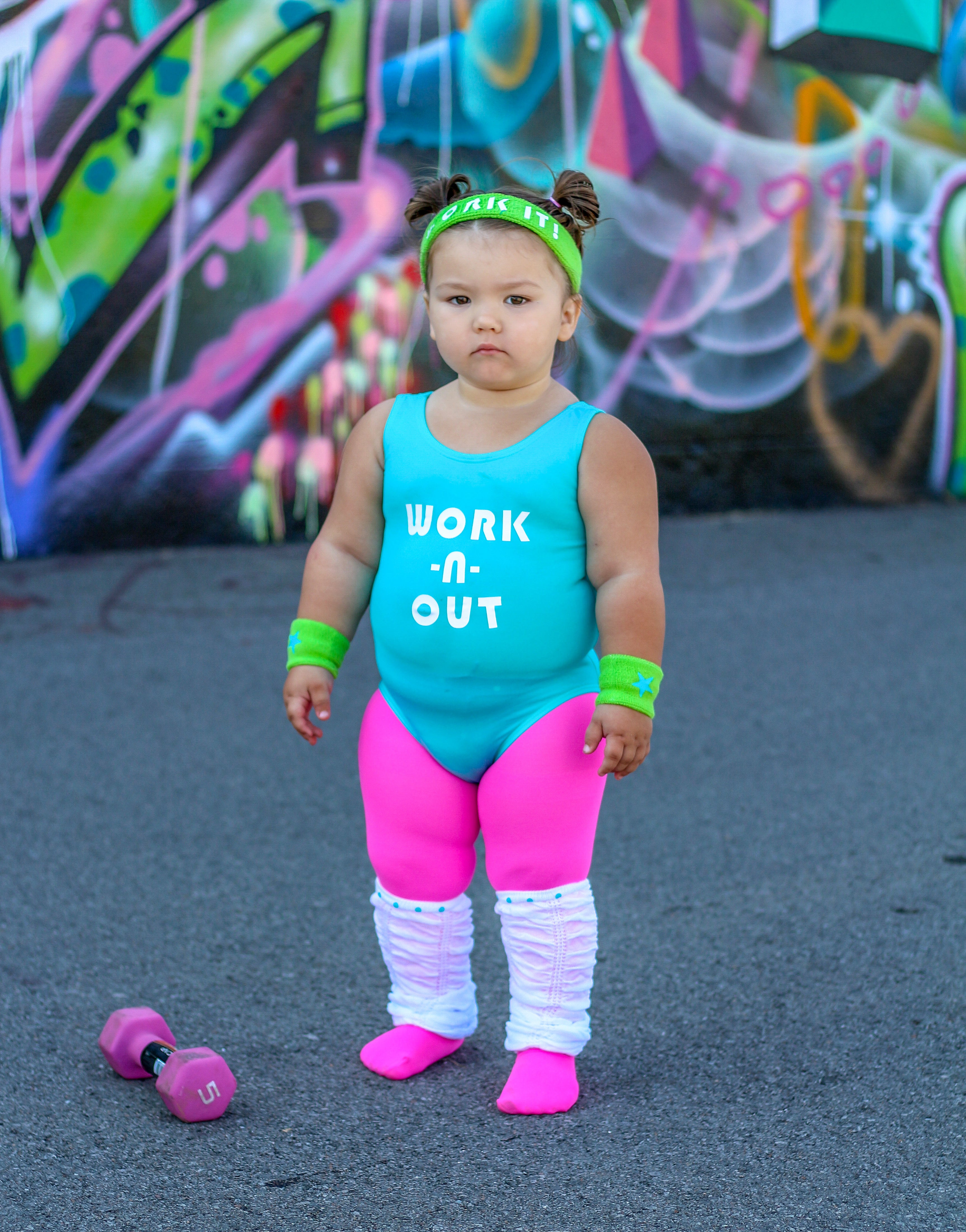 Girls 80s Workout Costume – South of Urban Shop