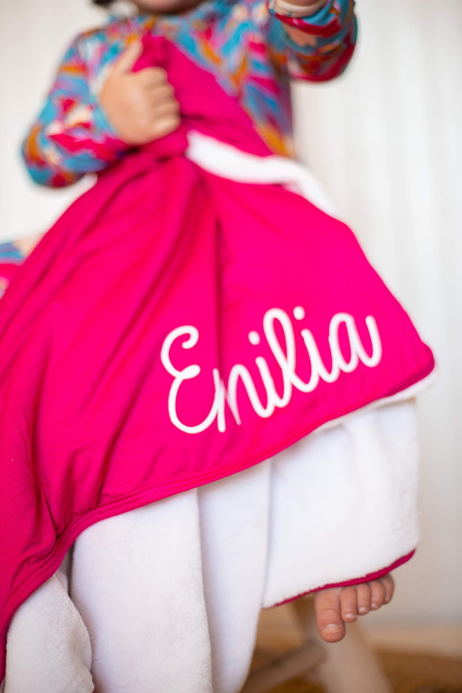 Swaddle Blanket - Bright Pink
