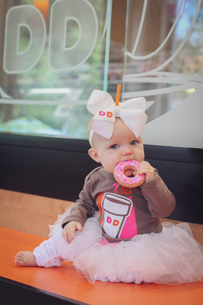 alt="dunkin donut baby costume"