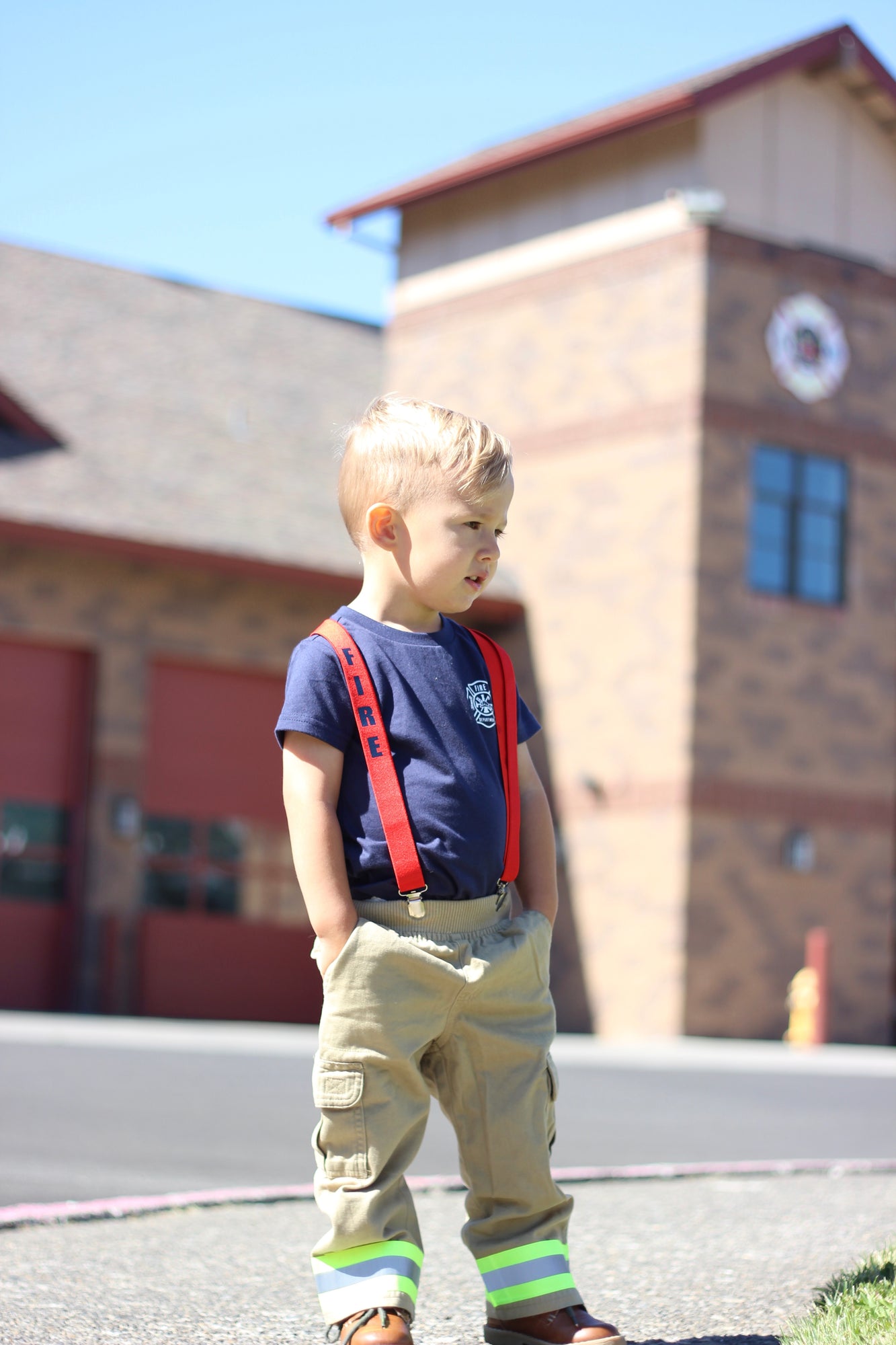 Fireman outfit top