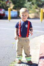alt="boys firefighter birthday outfit"
