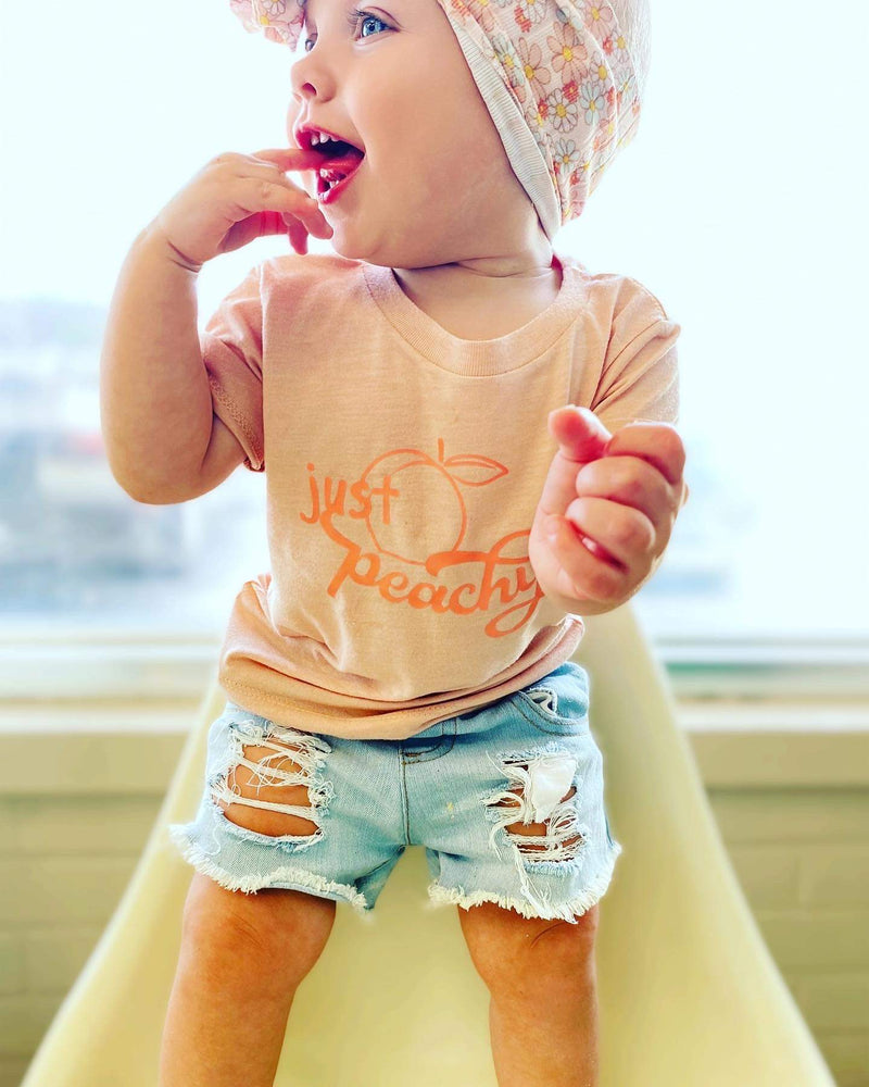 Just Peachy Kid's T Shirt