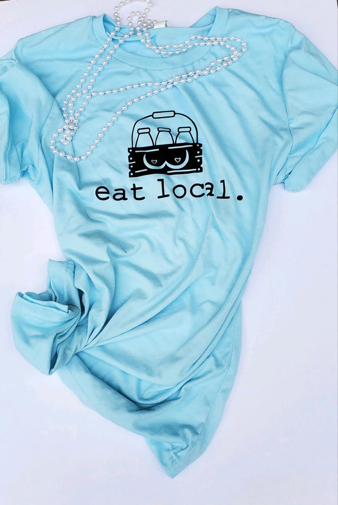 Eat Local Breastfeeding T Shirt